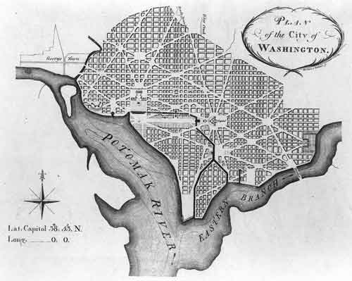 l'enfant's plan for washington